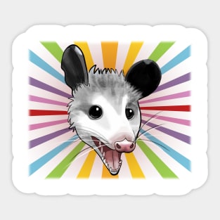 Awesome Possum Sticker